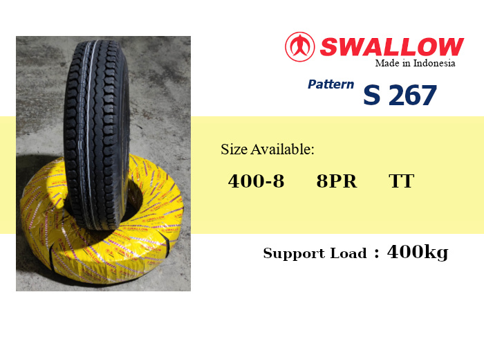 ADDO 400x8 4.00-8 trailer pneumatic tires pattern S267